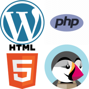 HTML, PHP, CSS, MySQL, JS